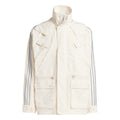 adidas Originals windbreaker jacket with external pocket, black lightweight coat with logo detail, suitable for casual outdoor wear