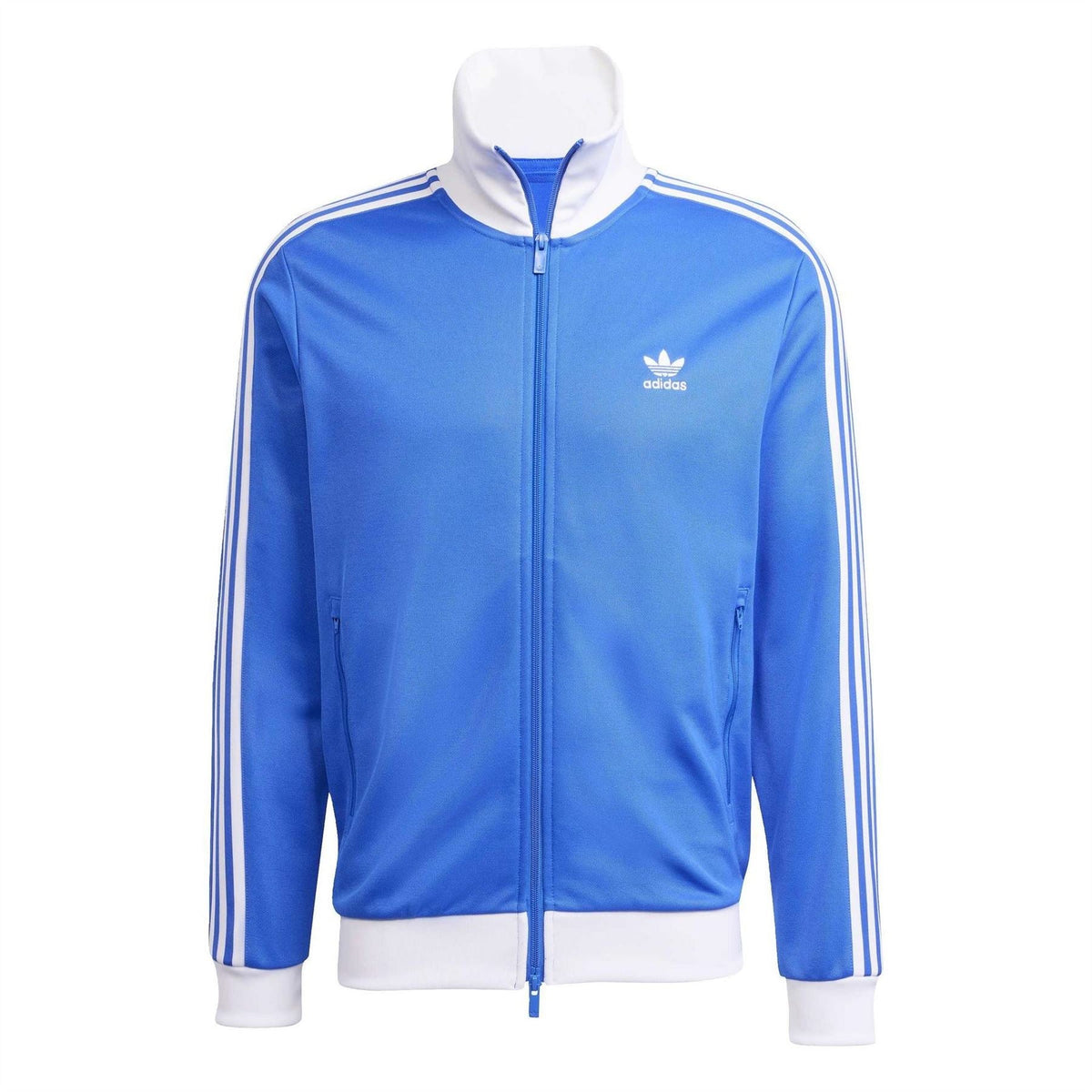 adidas Originals Adicolor Classics track top in vibrant color, shown with full front view and sporty design details.