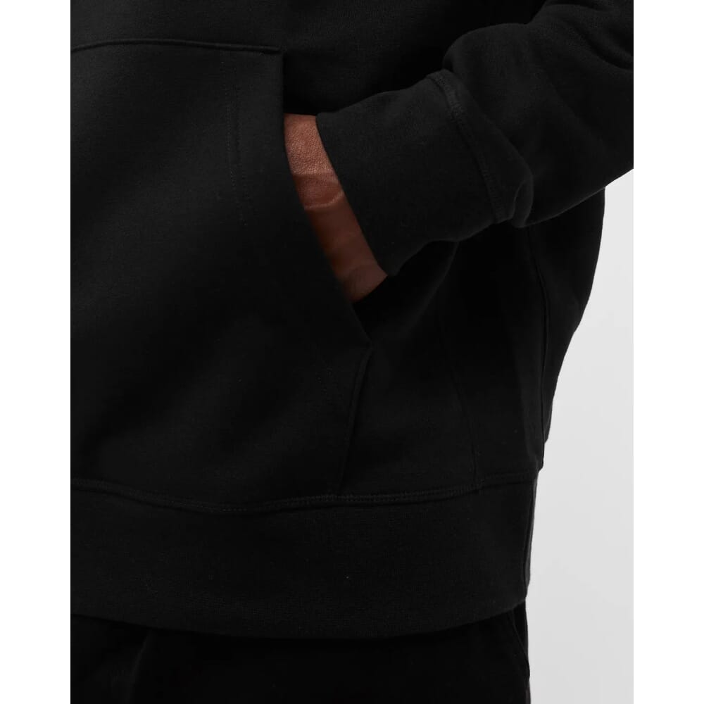 Men's Nike Sportswear Swoosh League Pullover Hoodie Black/White DM5458-010