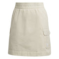 adidas Originals Adicolor Classics poplin skirt, knee-length with a relaxed fit, featuring a waistline and subtle branding details