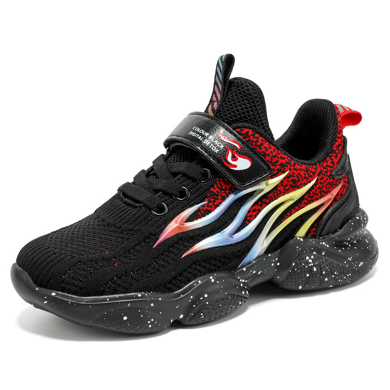 Boys Fashion Mesh Old-School Sneakers