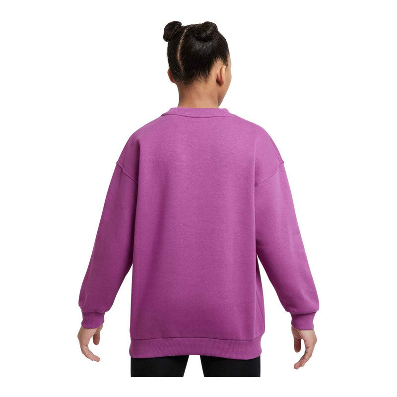 Girls Nike Sportswear Club Fleece Big Kids' (') Oversized Sweatshirt