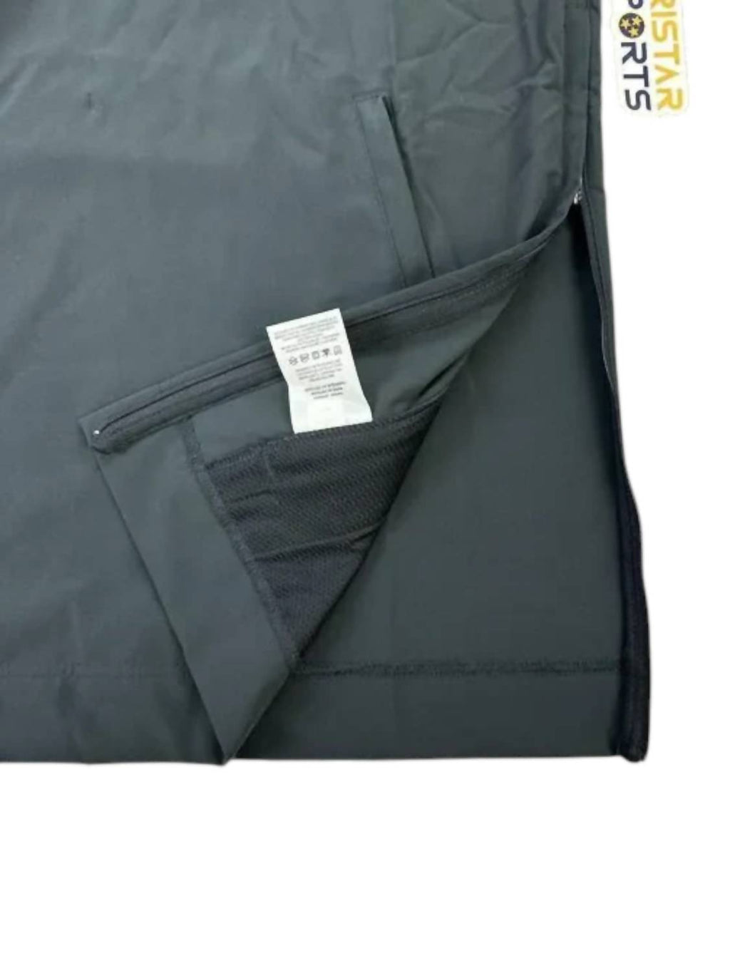 Men's Short-Sleeve Lightweight Coaches Jacket In Black/sundown