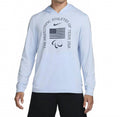 Men's Restore Dri Fit Yoga Lightweight Hoodie In Light Blue