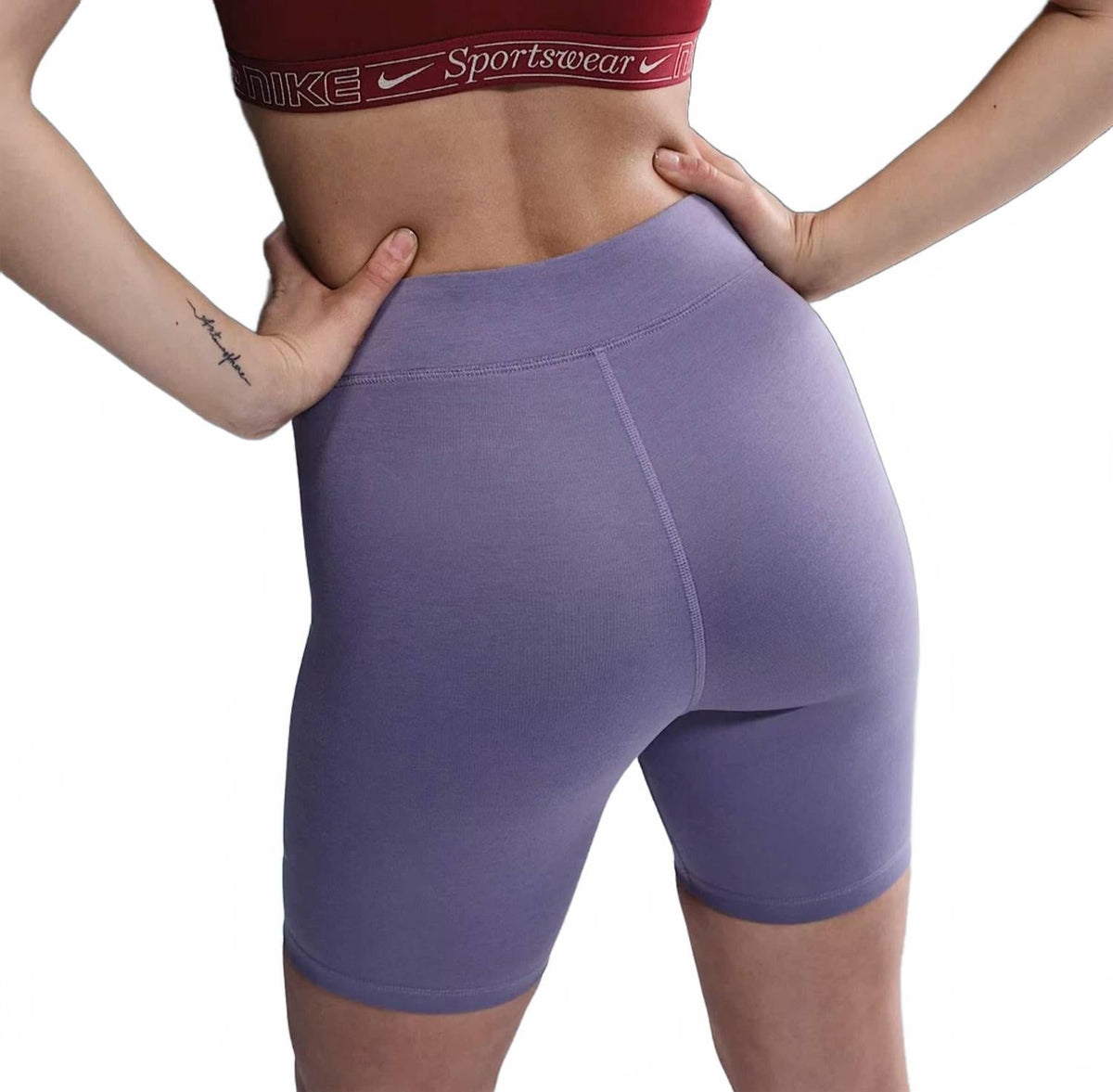 Women's Bike Short In Amethyst