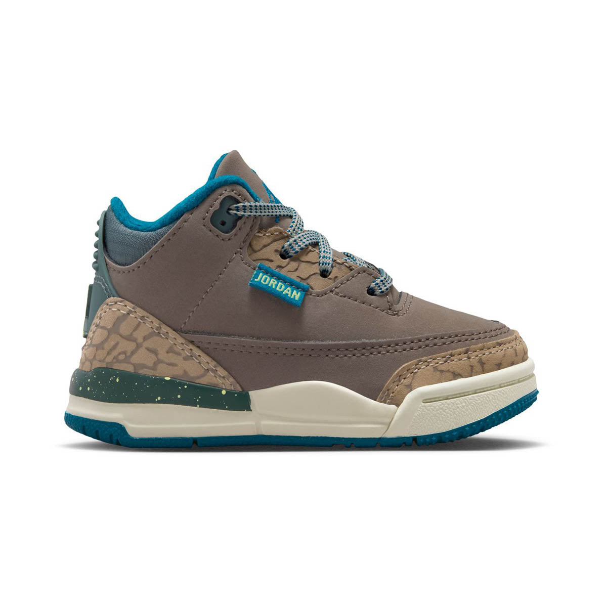 Jordan 3 Retro 'Olive Gray' Baby/Toddler Shoes
