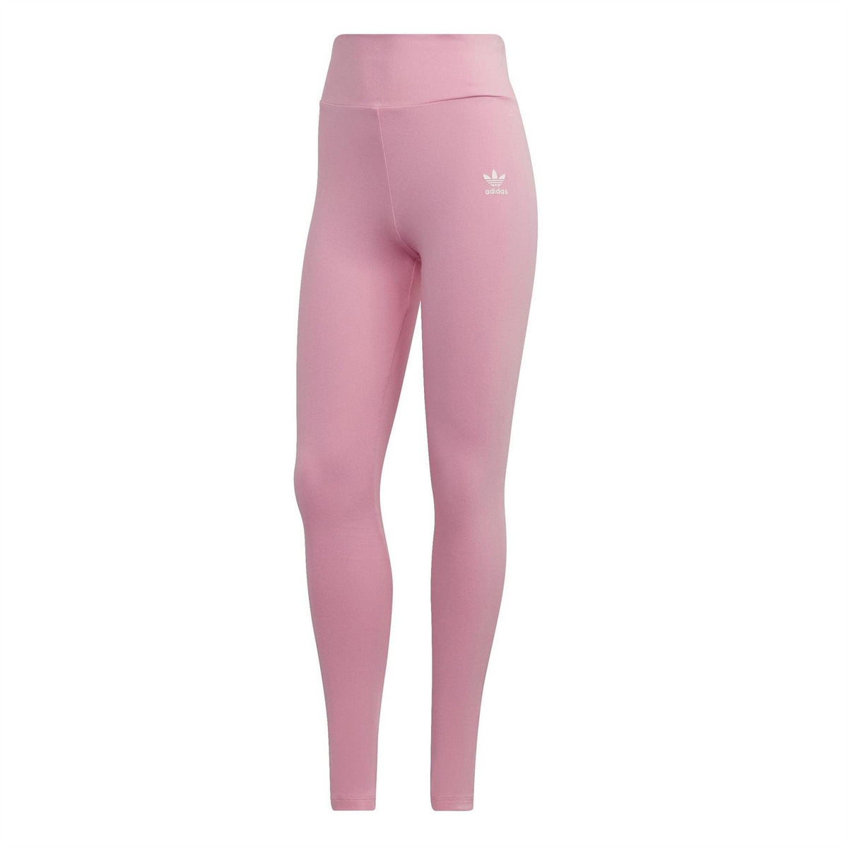 Adidas Originals tight leggings for fitness and gym wear, shown in black with a sleek, fitted design and iconic branding.