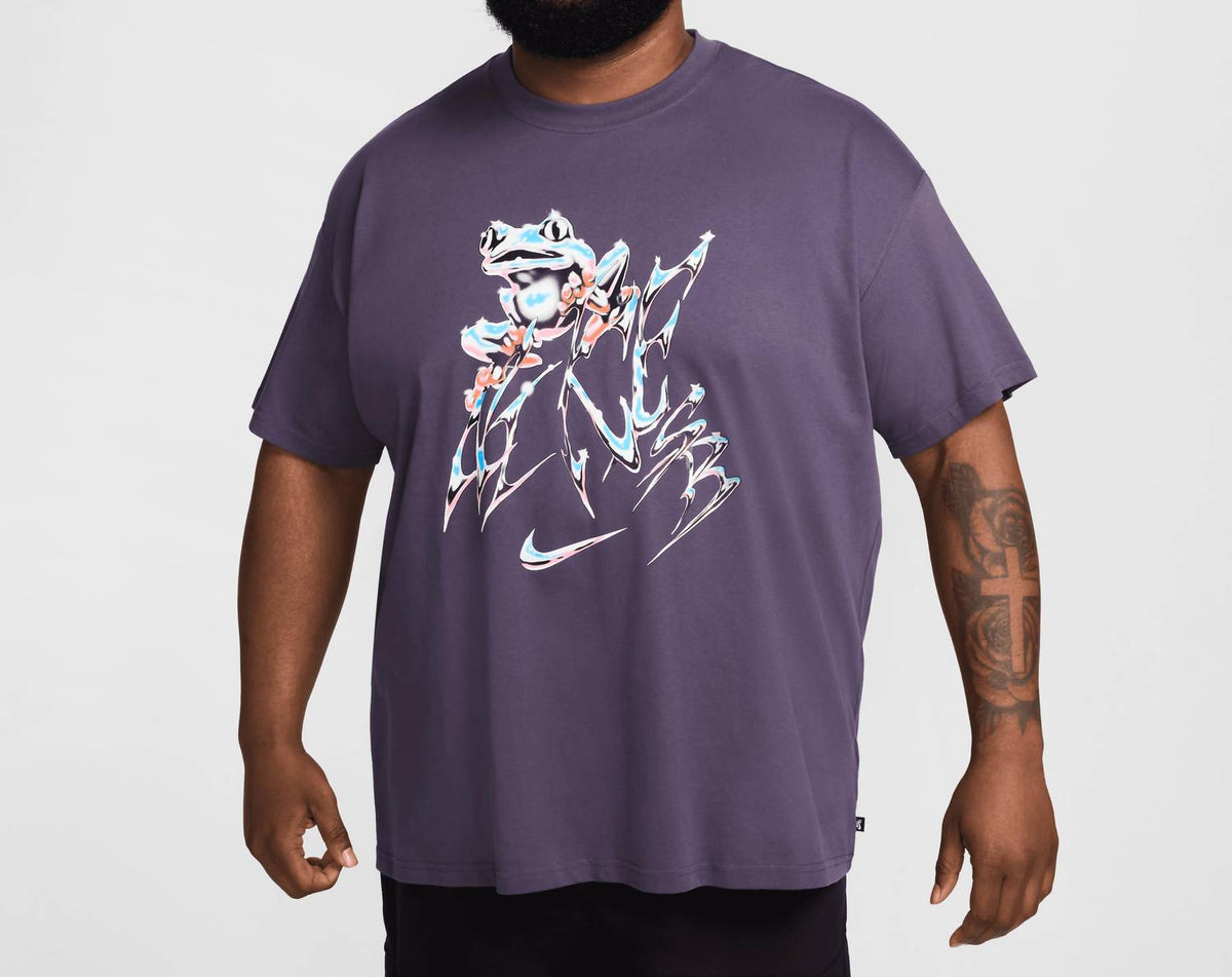 Men's Sb Frog Shirt In Dark Raisin