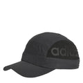 Charcoal adidas Originals 100t cap with front adidas logo and curved brim