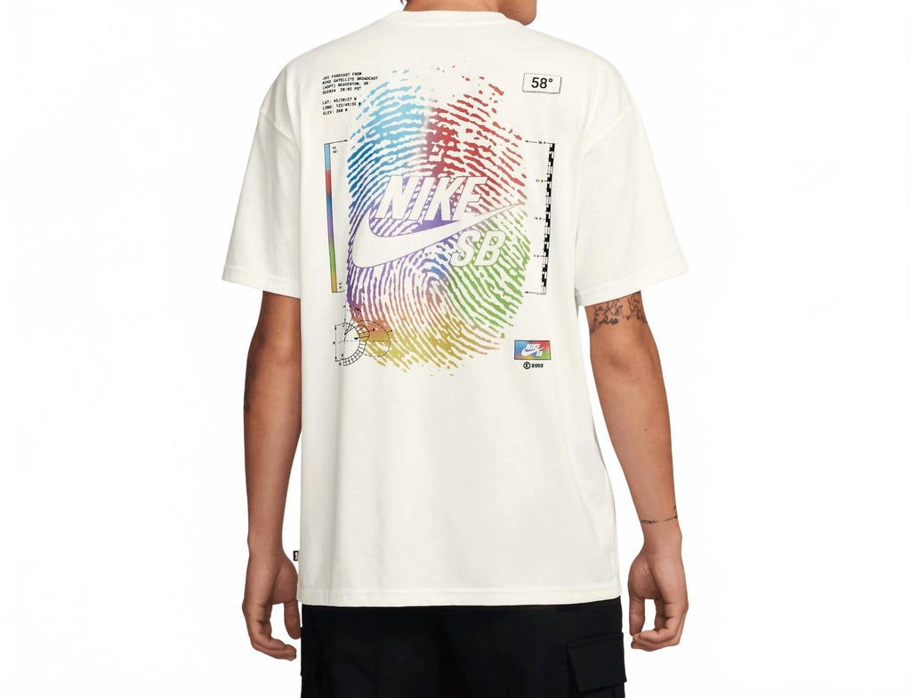 Sb Thumbprint T-Shirt In Sail