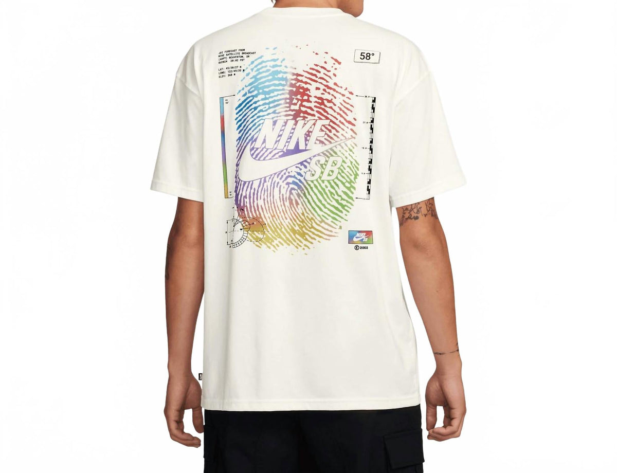 Sb Thumbprint T-Shirt In Sail