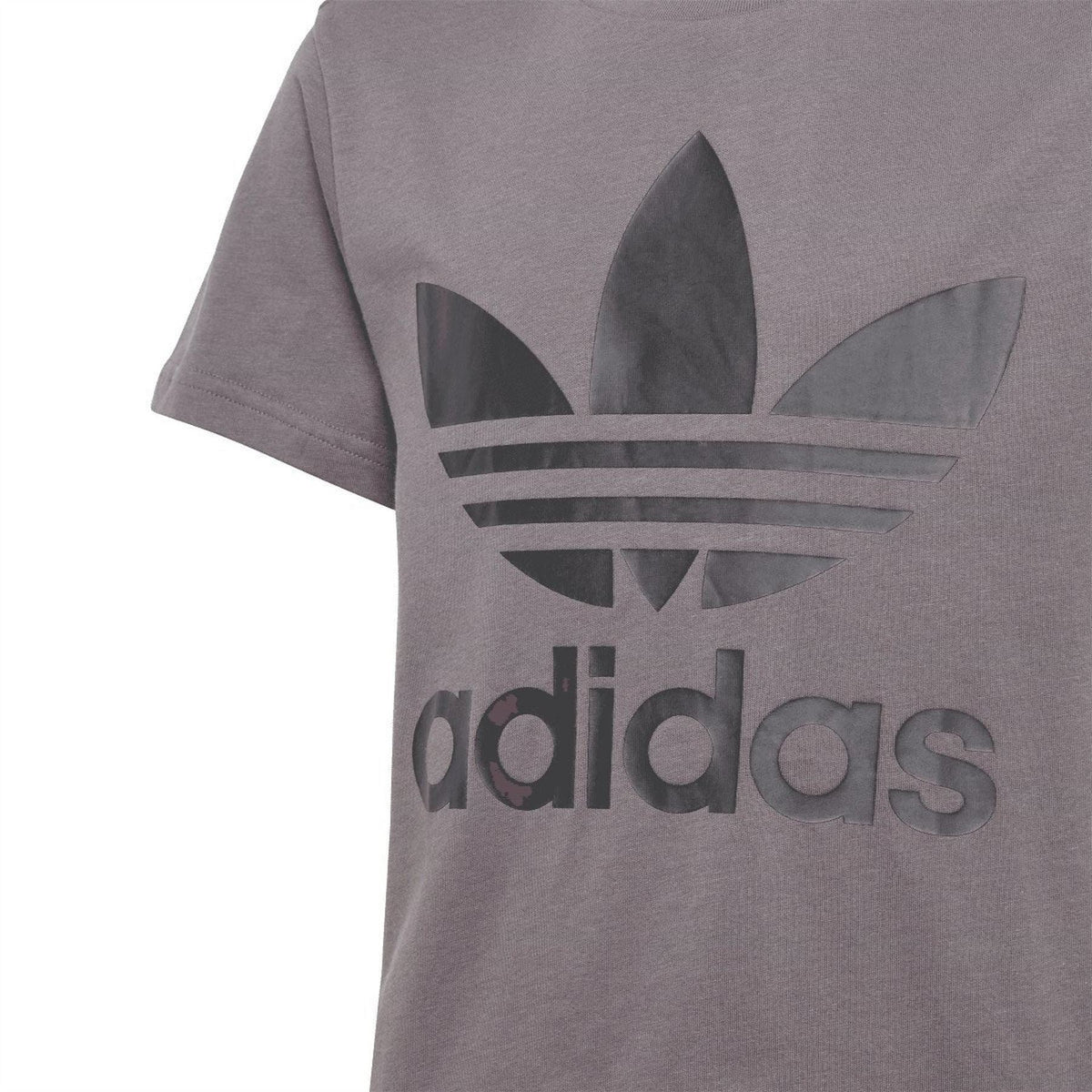 Adidas Originals junior T-shirt for ages 8-16, featuring a classic design and logo on a comfortable fabric.