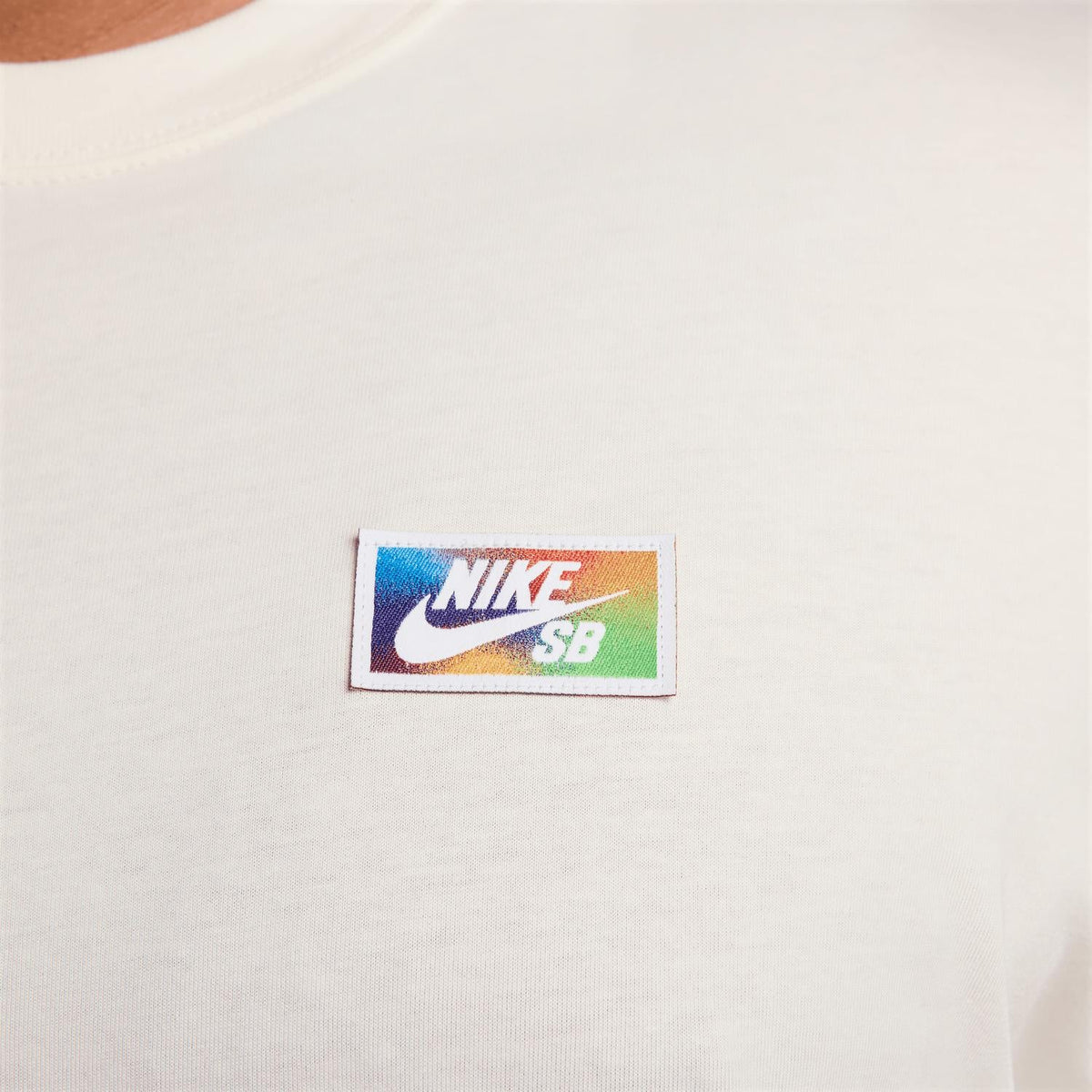 Sb Thumbprint T-Shirt In Sail