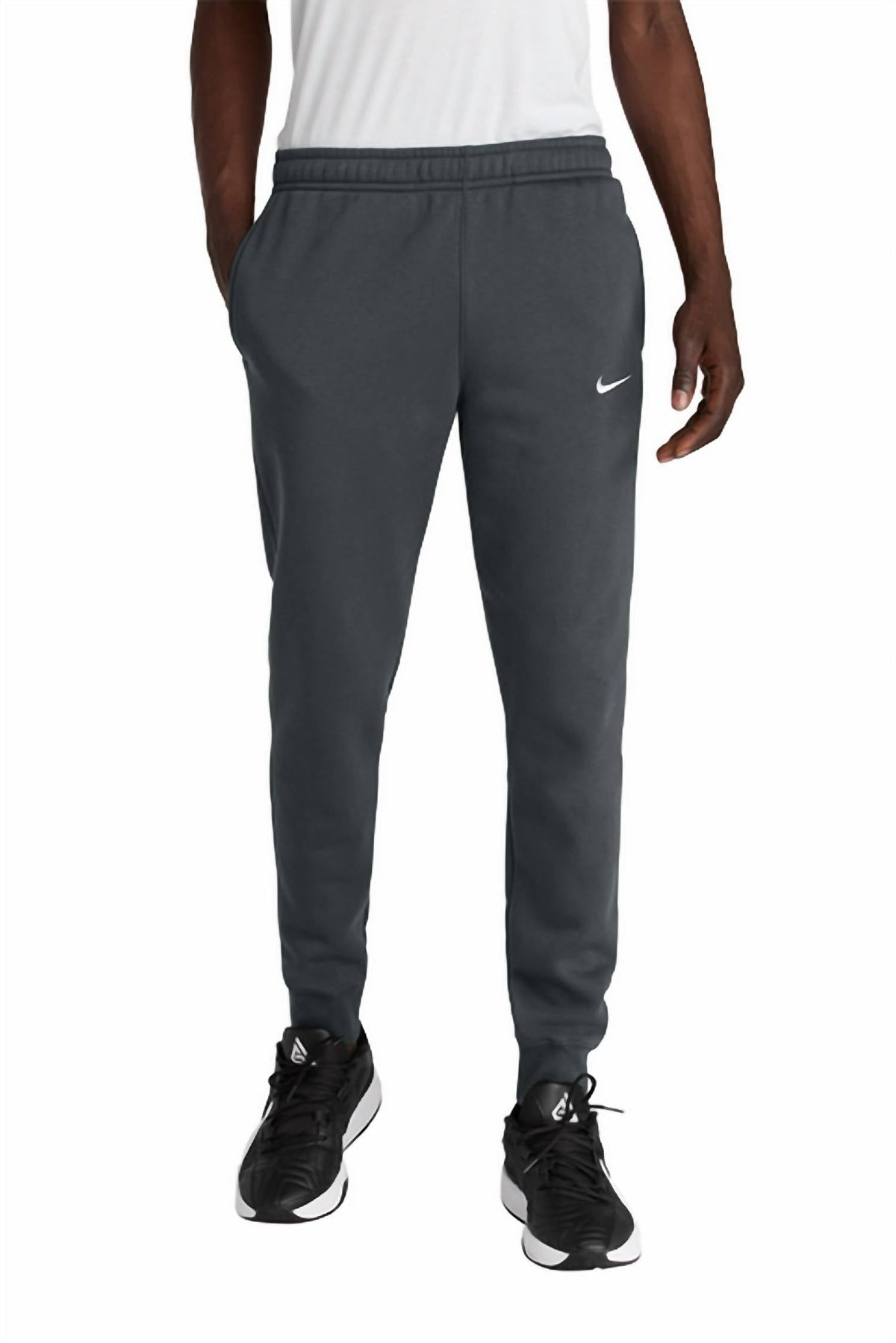 Club Fleece Jogger In Anthracite