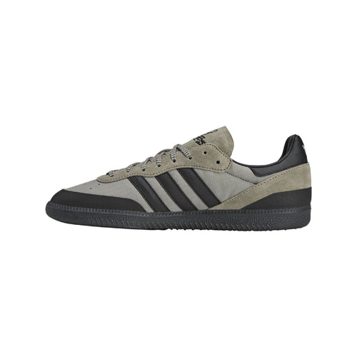 adidas Originals 100 Thieves Palos Hills sneakers, black and white footwear with retro design, casual athletic shoes for everyday wear