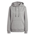adidas Originals grey fleece hoodie, kangaroo pocket and drawstring hood