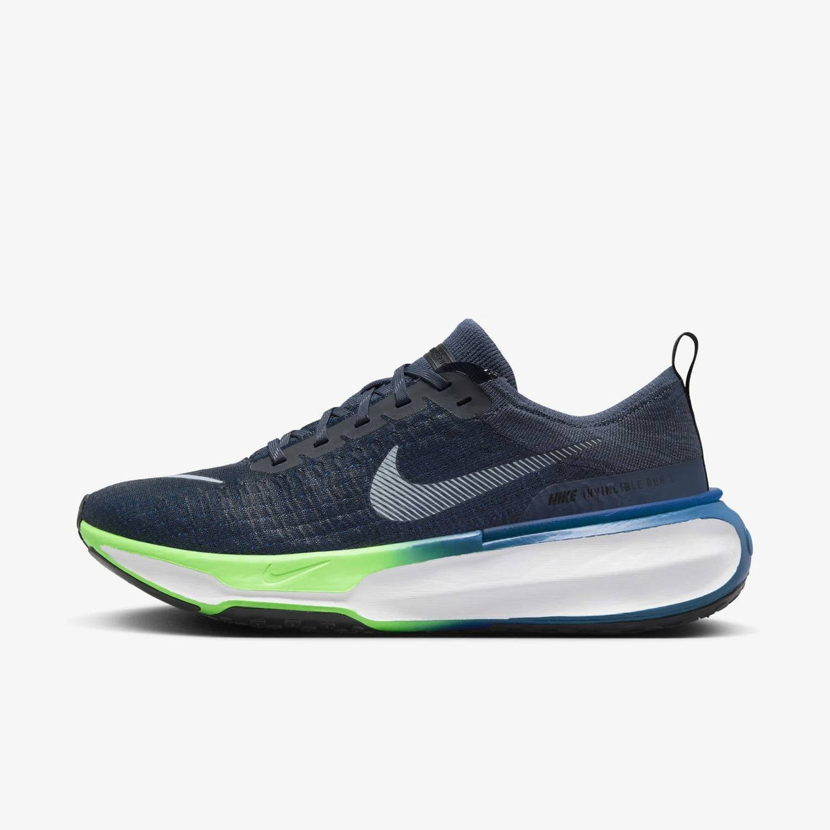 Men's Zoomx Invincible 3 Road Running Shoes In Thunder Blue