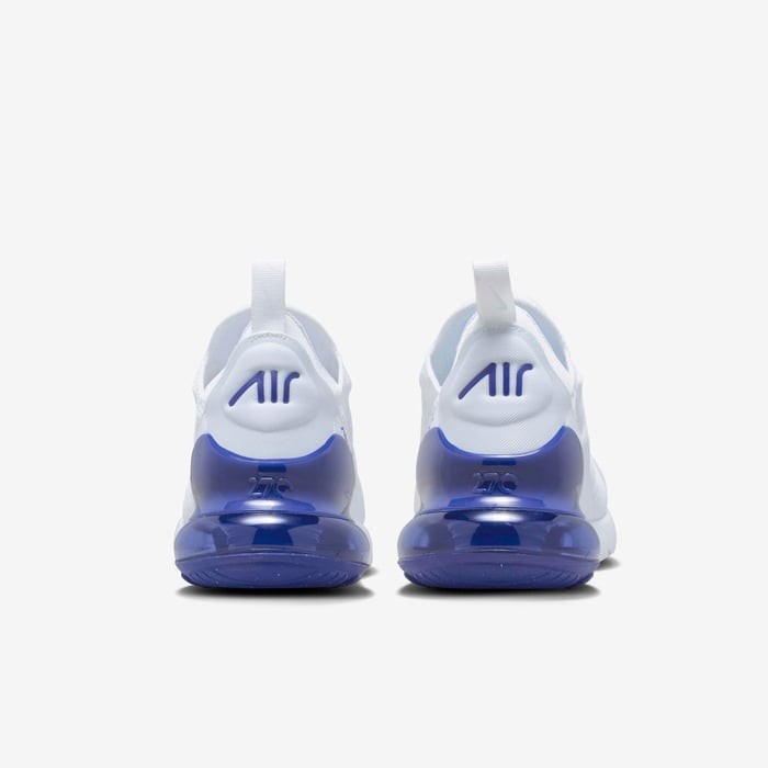 Men's Nike Air Max 270 FJ4230-100 Sneaker White Royal Blue Lifestyle Shoes