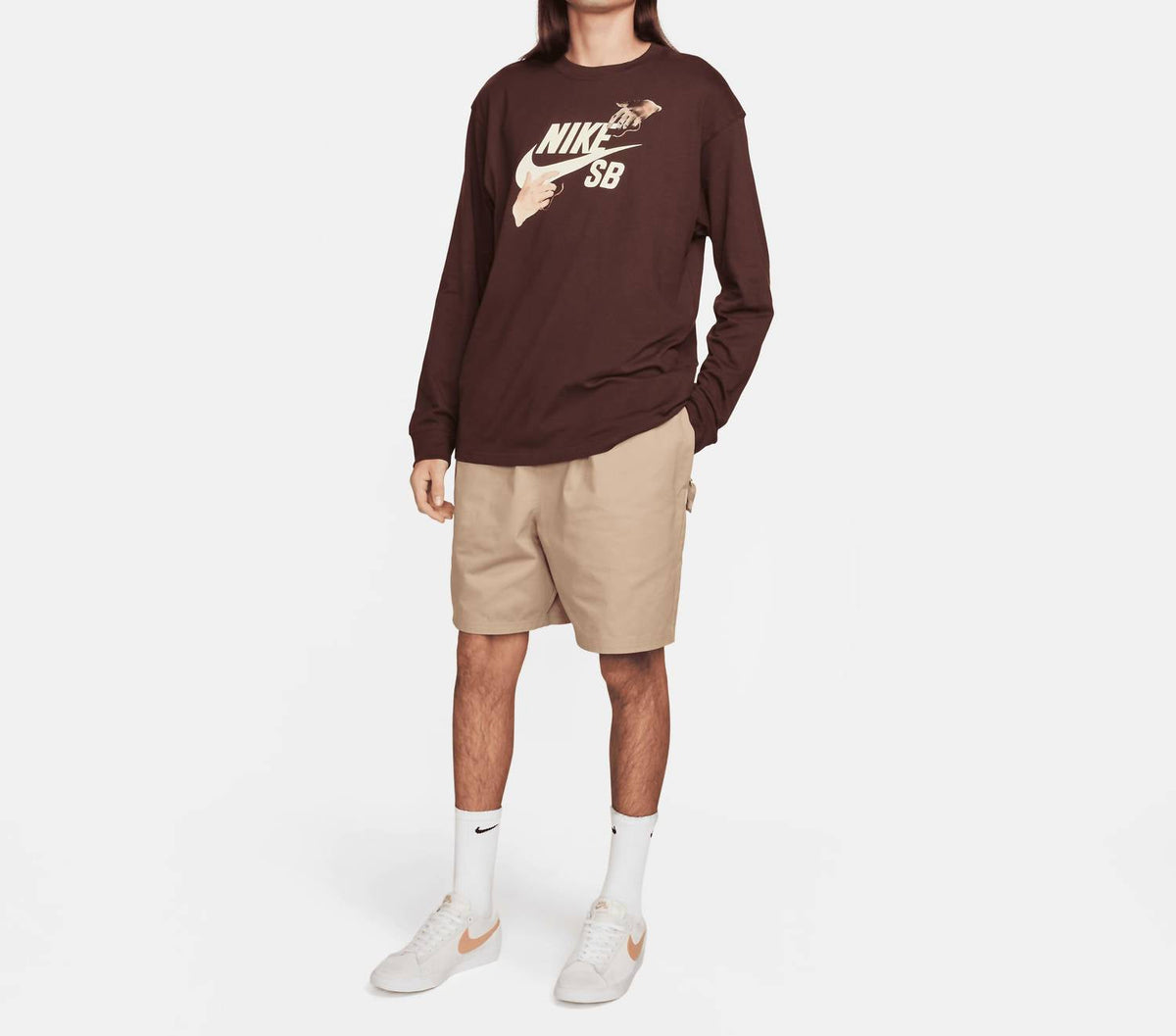 Sb Long-Sleeve Skate T-Shirt In City Of Love Earth