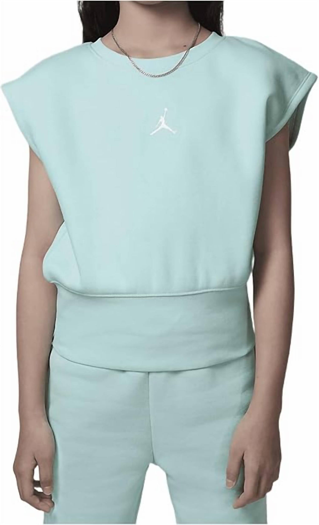 Jordan Top Sweatshirt In Light Dew