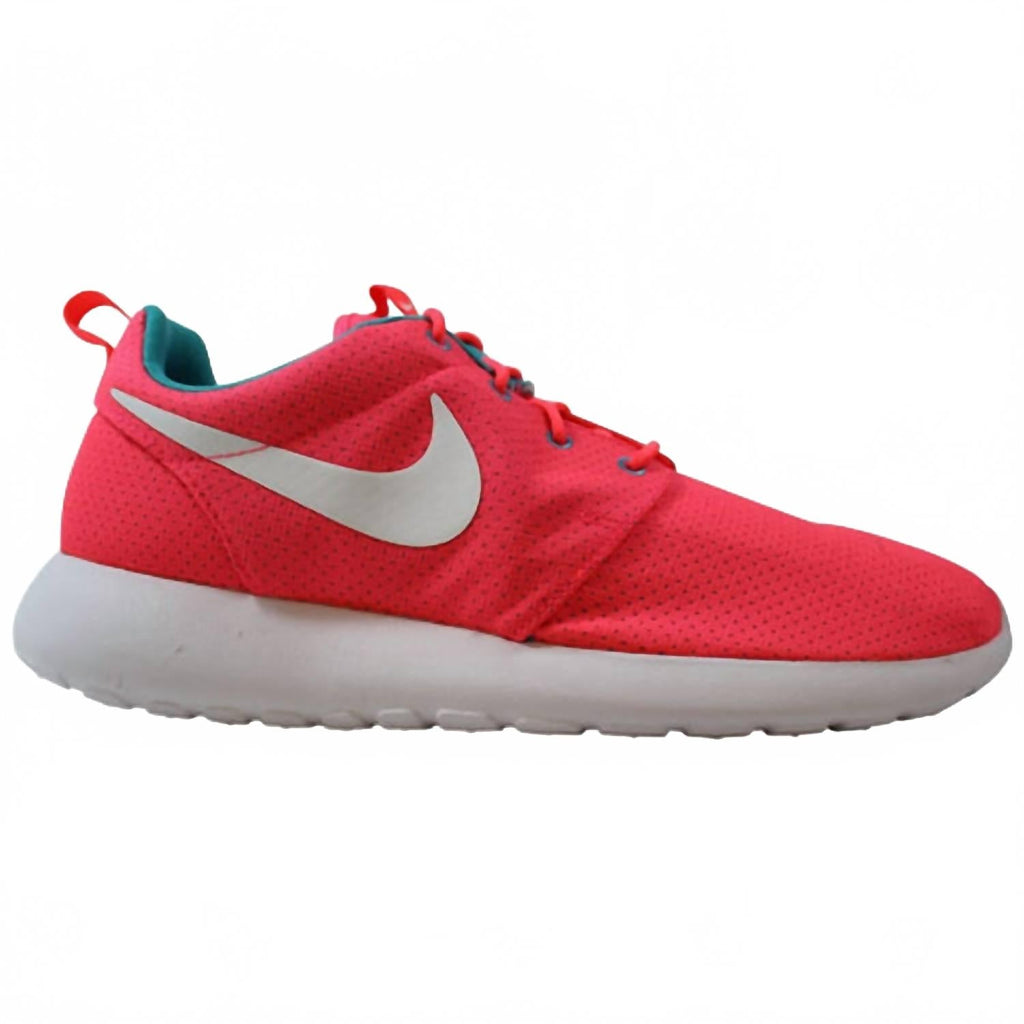 Women's Roshe Run Shoe In Hyper Punch/white/dusty Cactus