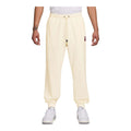 Mens Jordan Brooklyn Fleece Pants Pale Ivory/Infrared 23