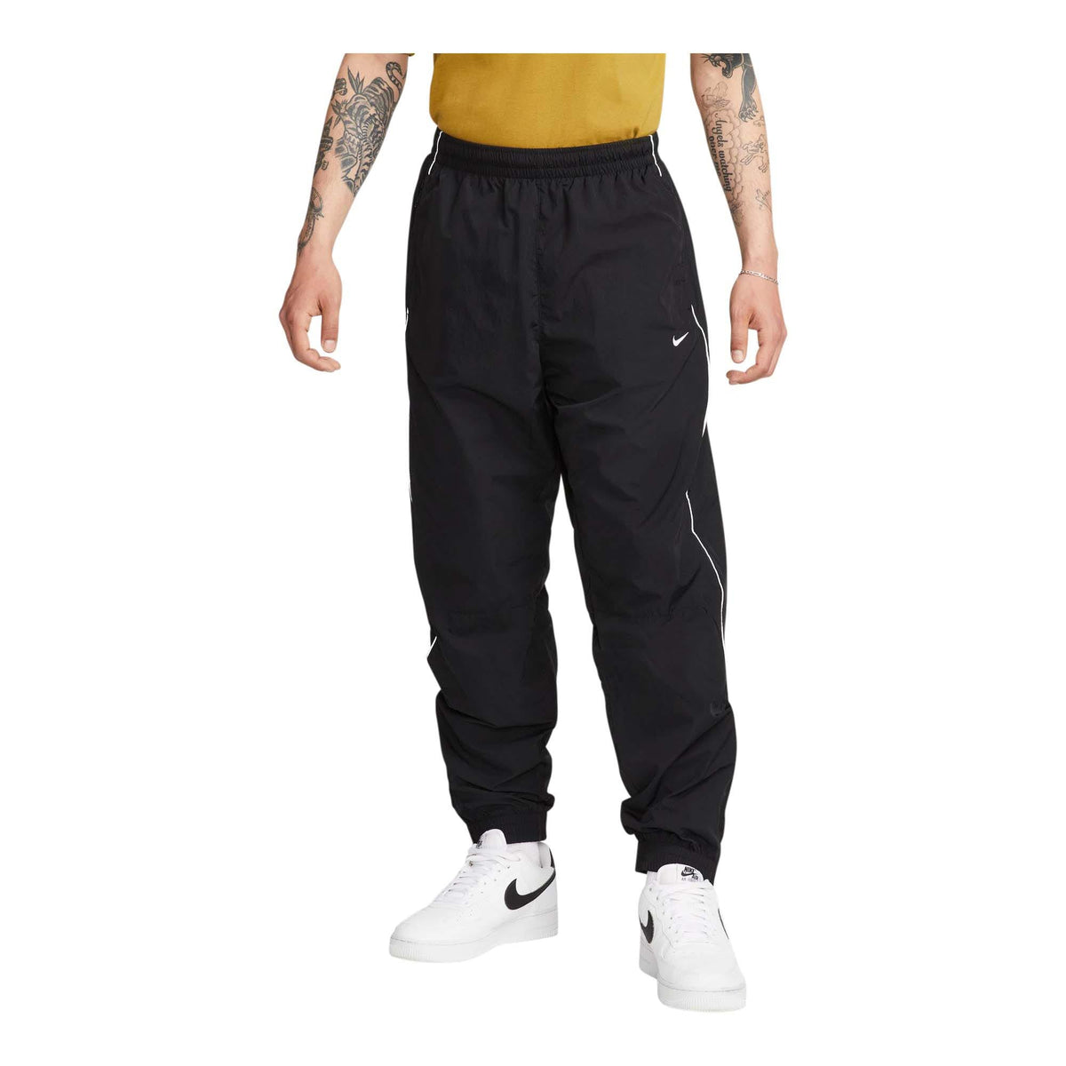 MENS NIKE SOLO SWOOSH TRACK PANTS