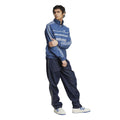 adidas Originals Adicolor high neck raglan sleeve athletic top, casual tracksuit top with sporty design and color-block details