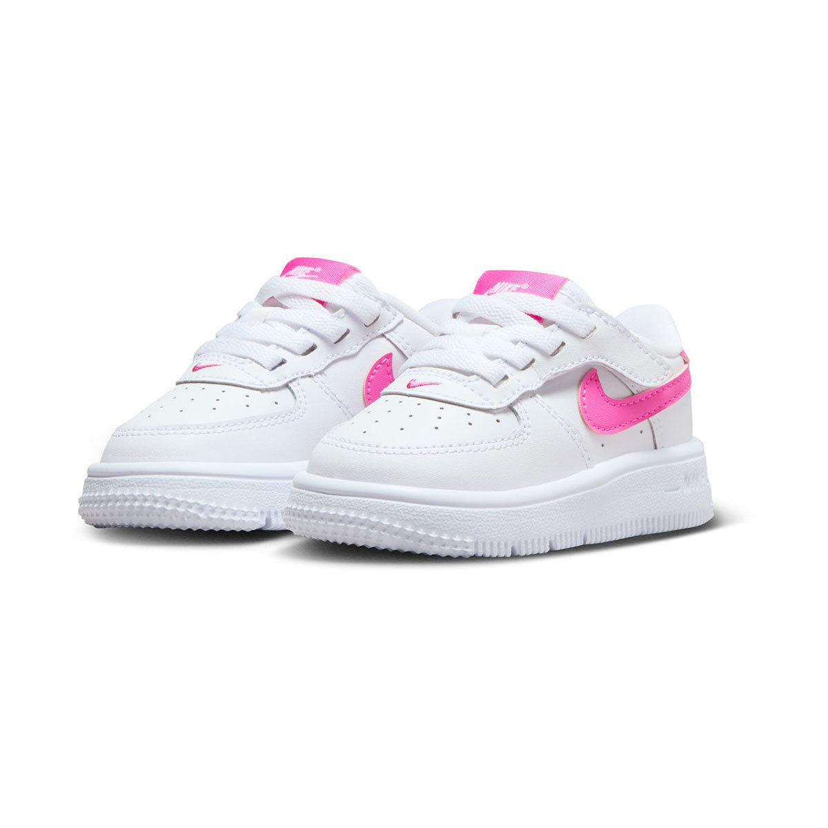 Toddler Nike Force 1 Low EasyOn 'White Laser Fuchsia' Baby/ Shoes