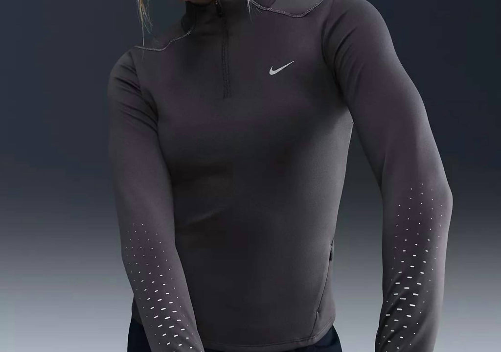 Swift Therma-Fit Advance 1/4-Zip Running Top In Thunder Grey/dark Smoke Grey