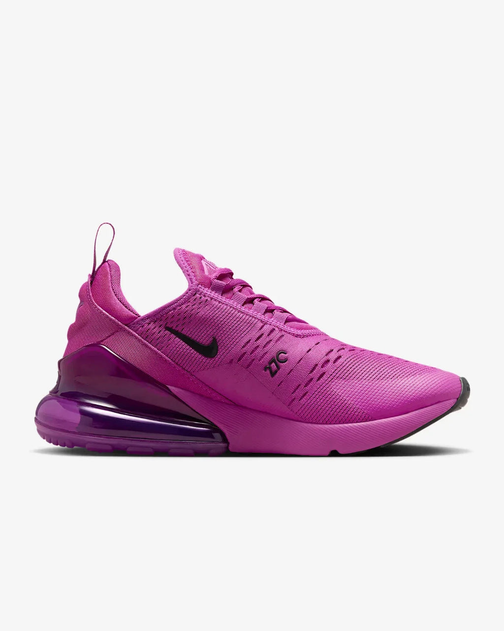 Nike Air Max 270 AH6789-501 Purple Lace Up Lifestyle Shoes RHS6979