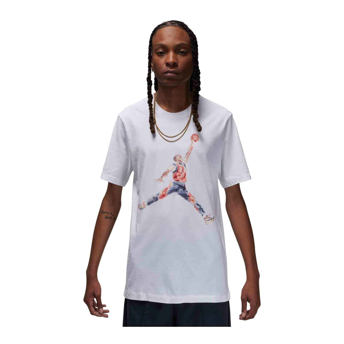 MENS JORDAN BRAND T SHIRT_WHITE