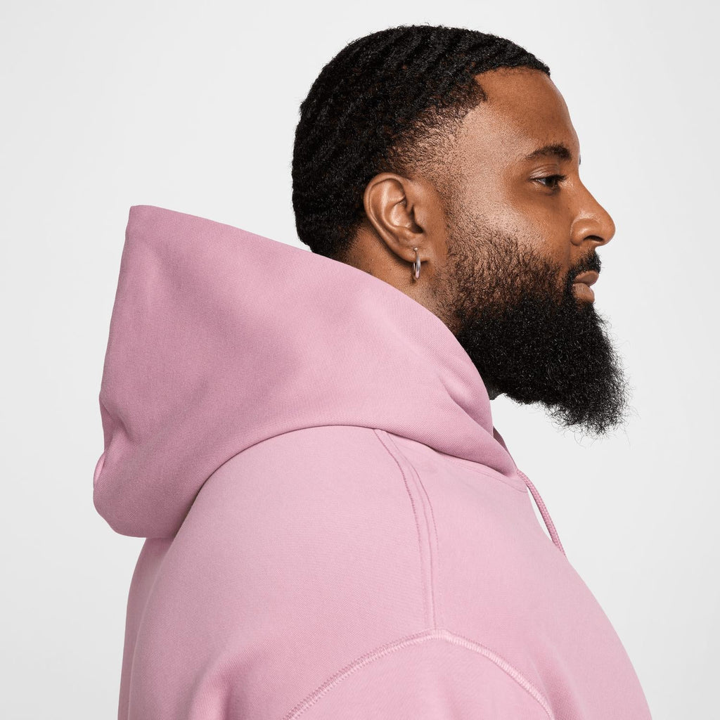Sb Pullover Fleece Pullover Skate Hoodie In Plum Dust/white