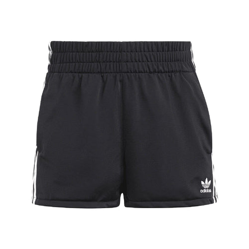 Black adidas Originals 3-Stripes shorts with side stripes and small trefoil logo