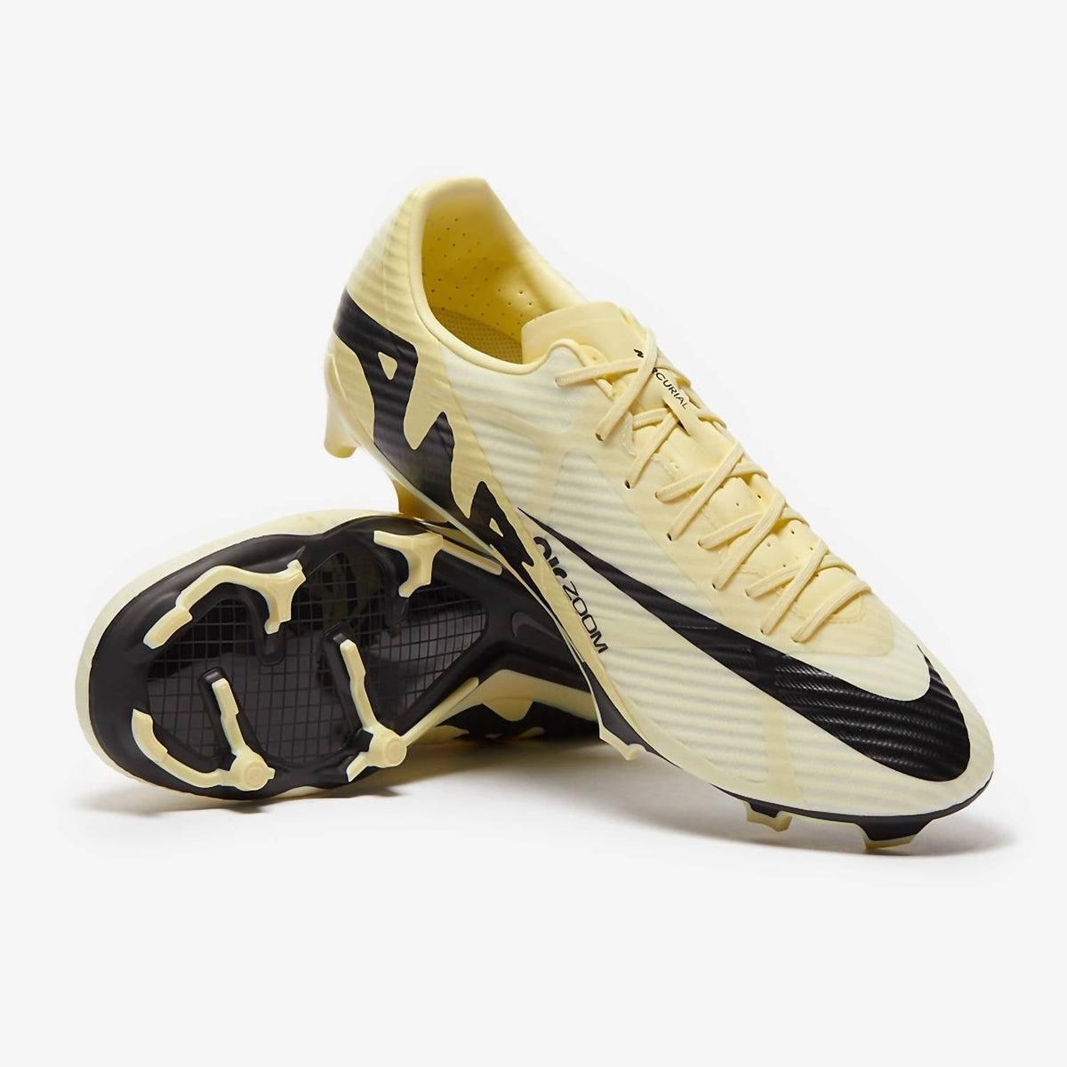 Zoom Vapor 15 Academy Cleat Shoes In Lemonade/black