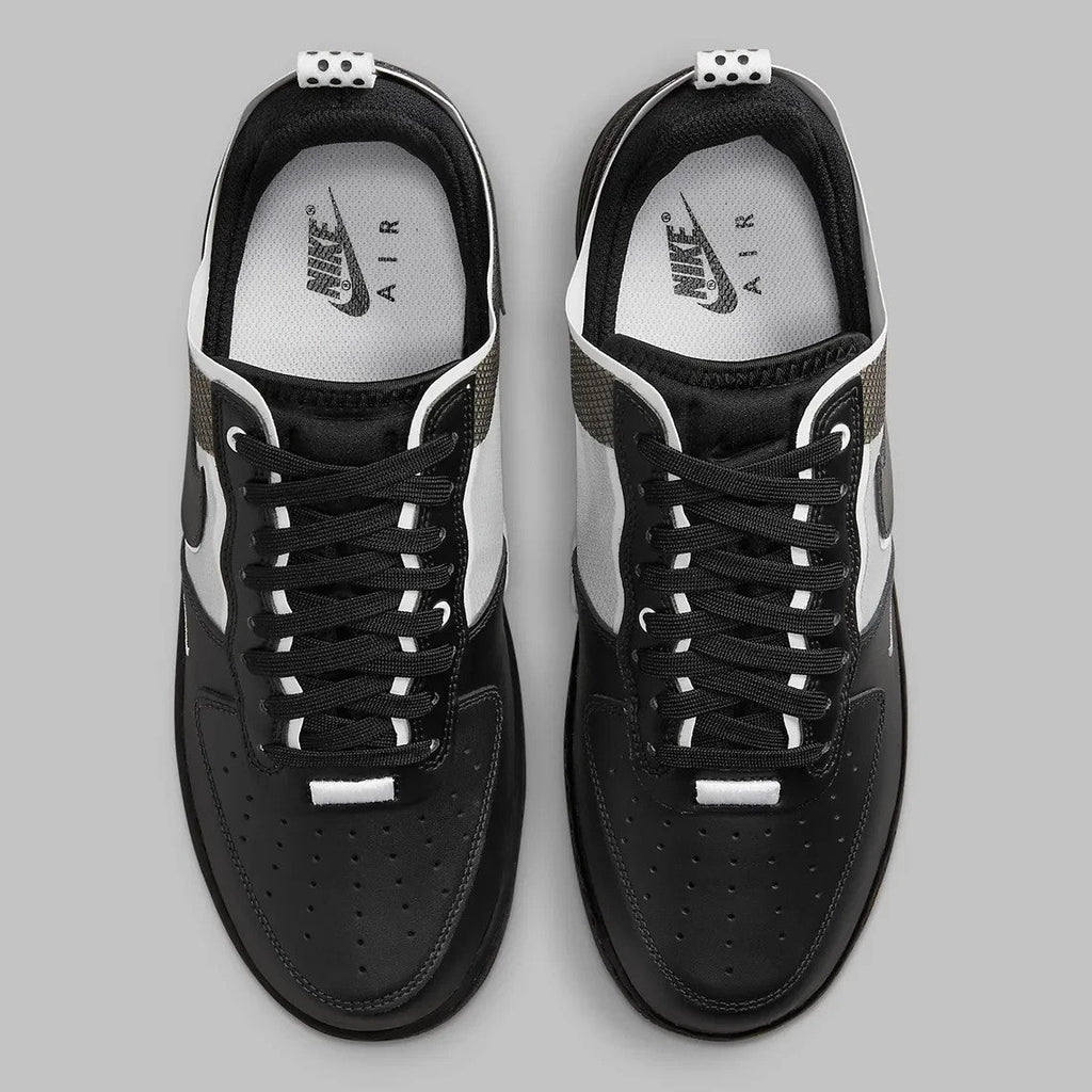 Men's Nike Air Force 1 React DM0573-002 Sneaker Black White Lifestyle Shoes