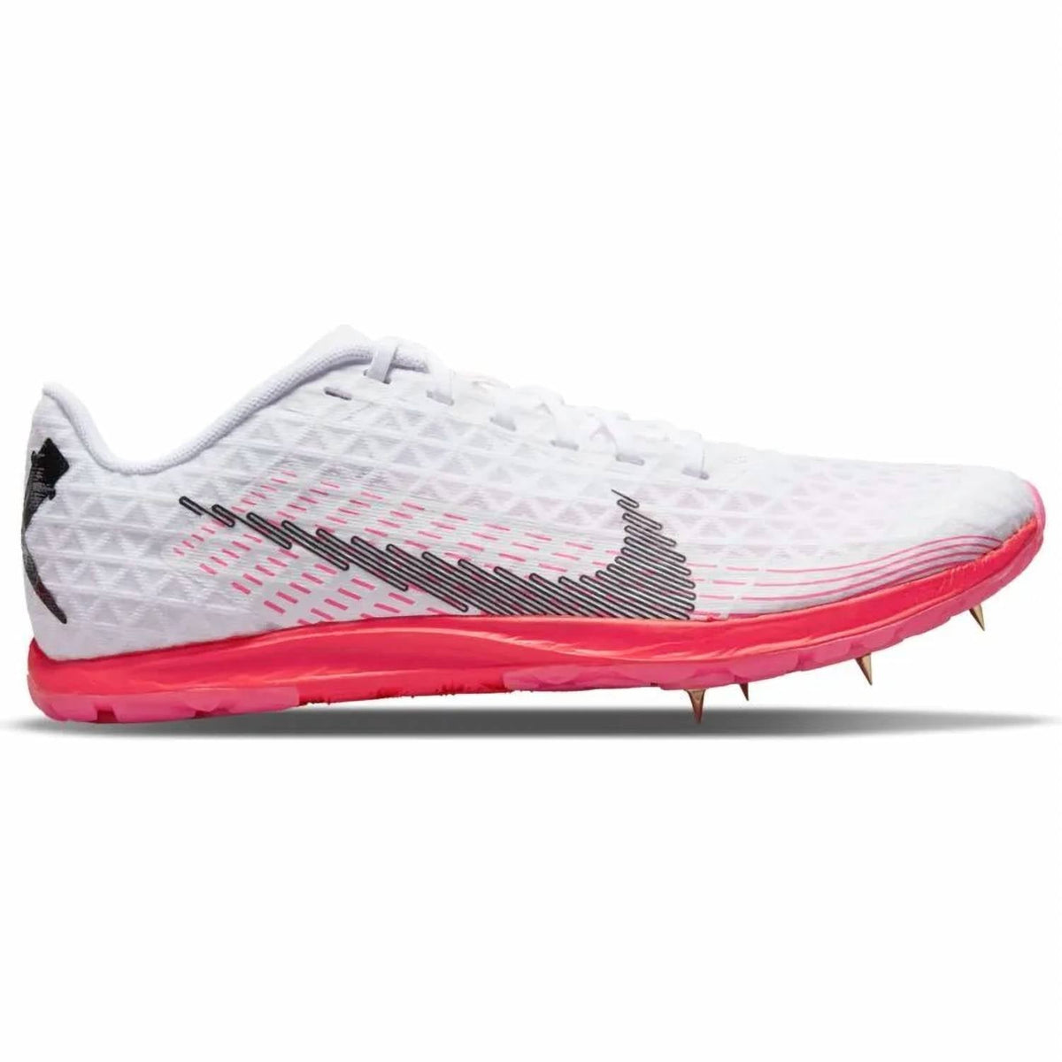 Men's Zoom Rival Xc 5 Track & Field Spikes Shoes In White/black-Bright Crimson