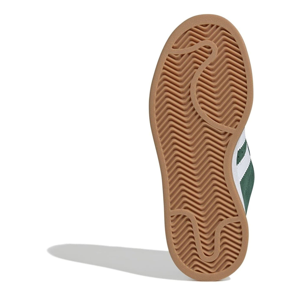 Juniors trainers outsole with gum-brown tread pattern and sidewall edge.