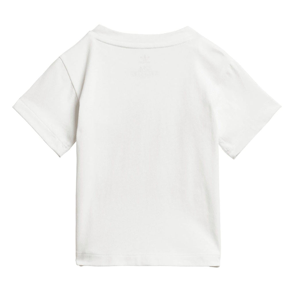 Infants white T-shirt with plain back
