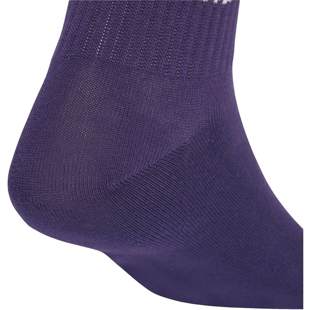 Set of three adidas Originals long crew socks with iconic three stripe design, made from comfortable, breathable fabric.