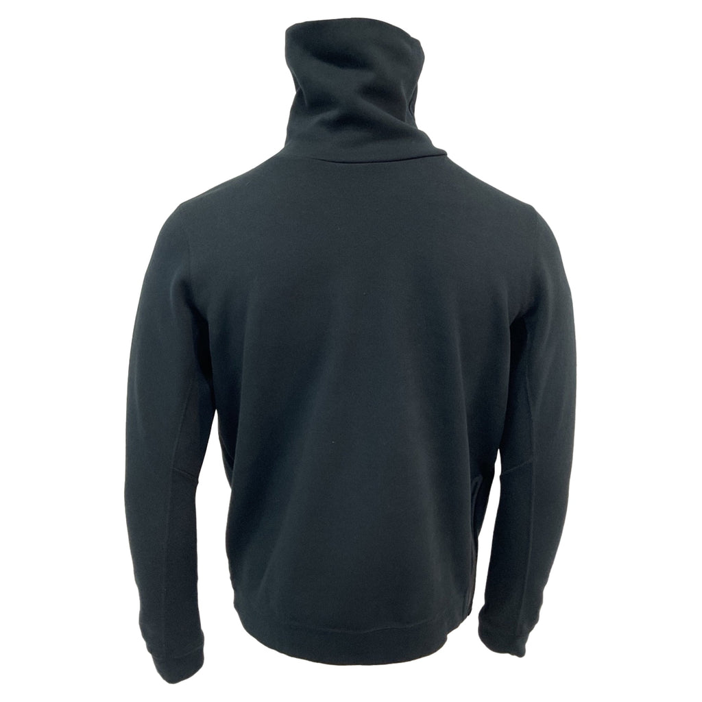 Nike Turtleneck Fleece Sweater in Black Cotton