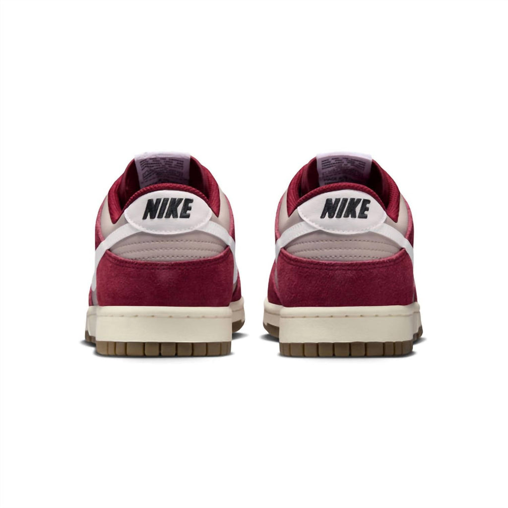 Men's Dunk Low Retro Se Sneakers In College Grey/white-Team Red-Sail
