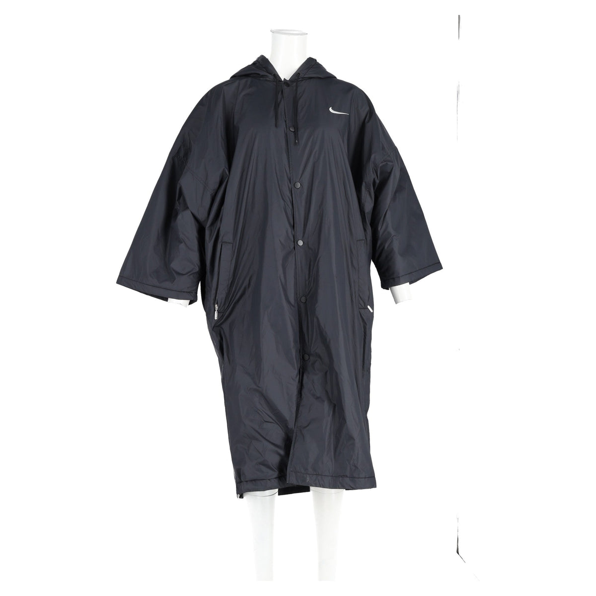Nike x Fear of God Parka Coat in Black Nylon