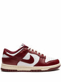 Women's Dunk Low Premium Vintage Team Sneakers In Red