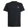 Black adidas Originals juniors T-shirt with small front logo