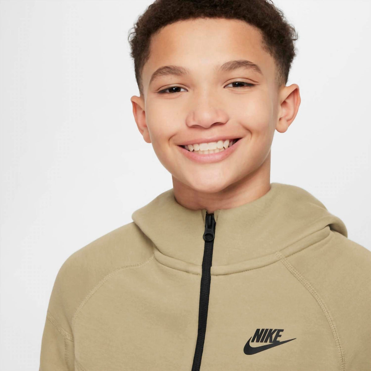 Sportswear Tech Fleece Windrunner Full Zip Hoodie In Neutral Olive/black