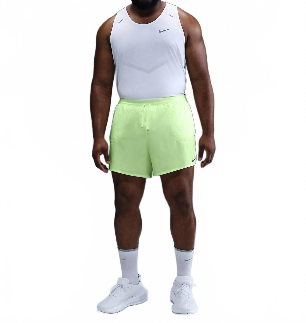 Dri-Fit 5" 2-In-1 Running Shorts In Barely Volt