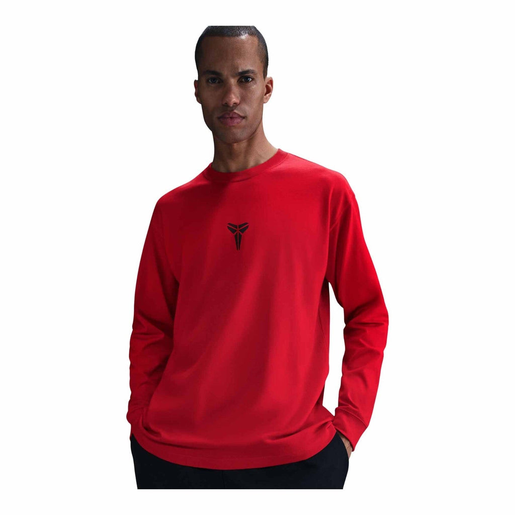 MENS KOBE MAX90 LONG SLEEVE T SHIRT_UNIVERSITY RED