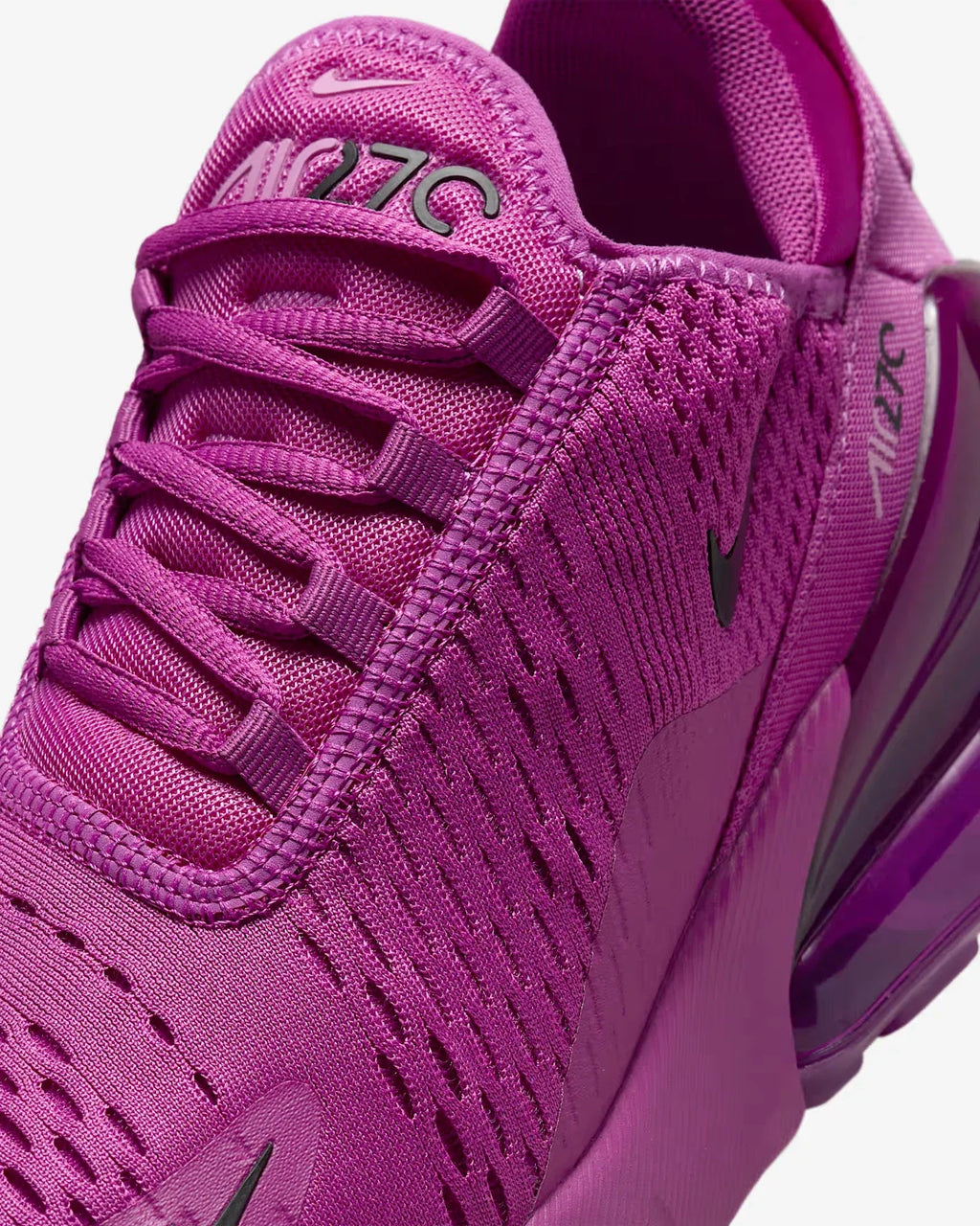 Nike Air Max 270 AH6789-501 Purple Lace Up Lifestyle Shoes RHS6979