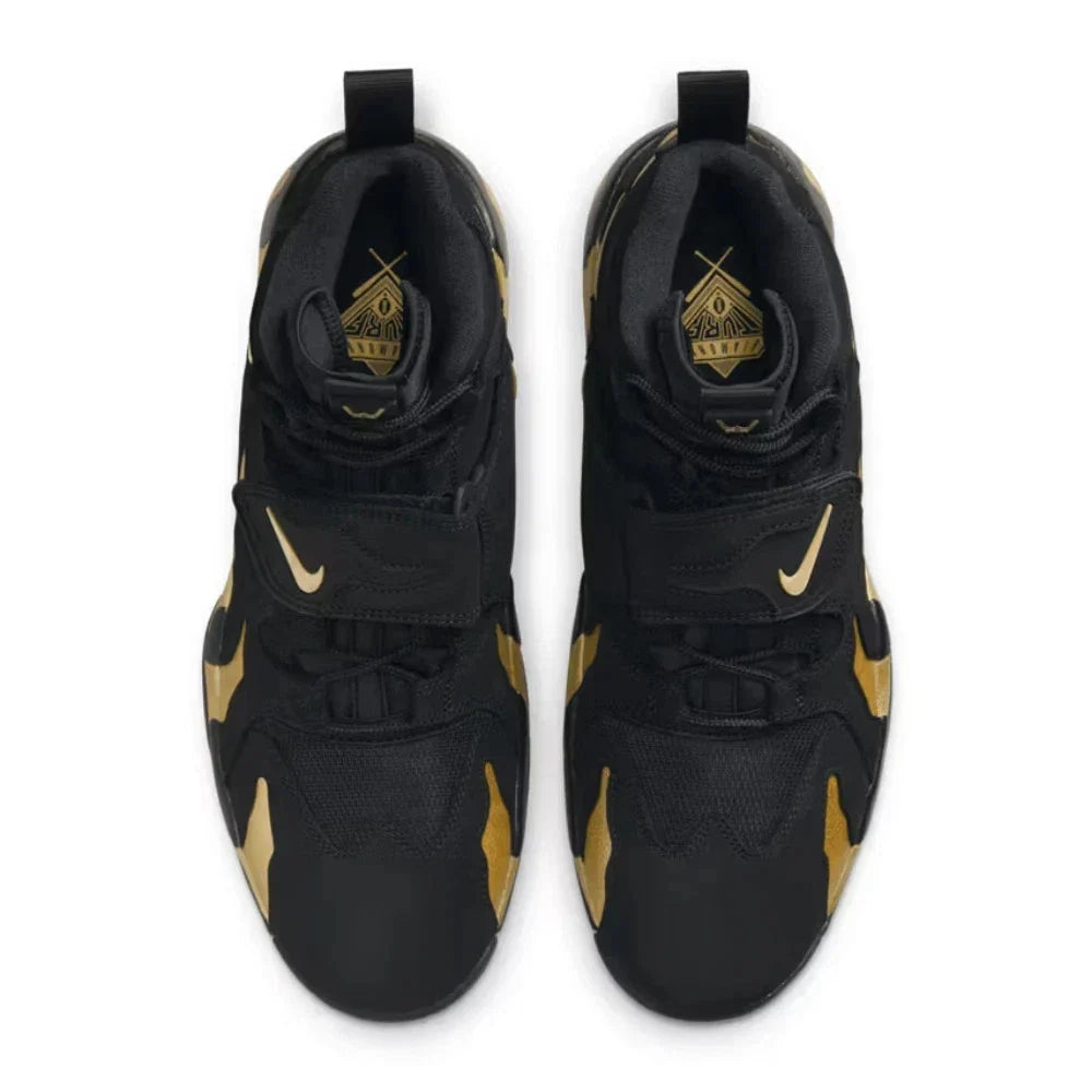 Men's Nike Air DT Max '96 HM9236-001 Black Gold Lifestyle Shoes GAL1340